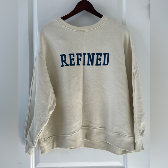 Women’s Medium- Light Cream, Oak & Fort Sweatshirt - Picture 1 of 3